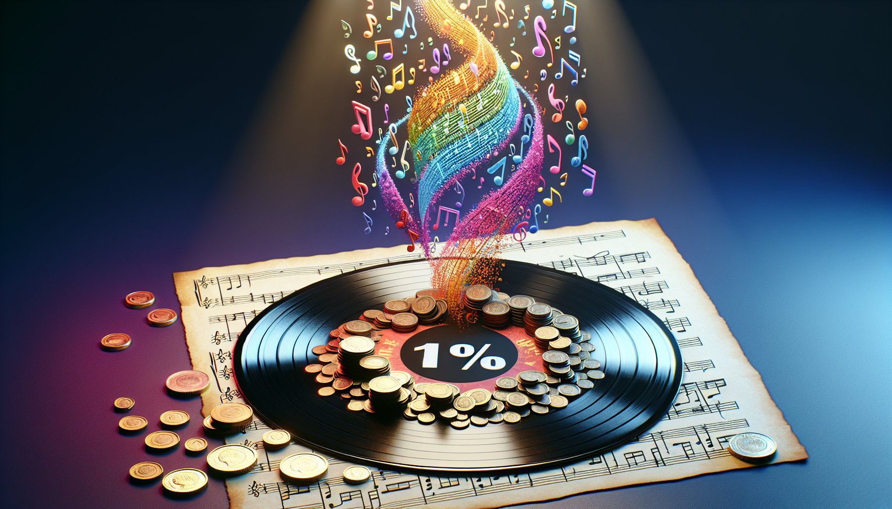 "Danna and Hoyer Unveil One Percent Records with Emphasis on Music Over Profit"