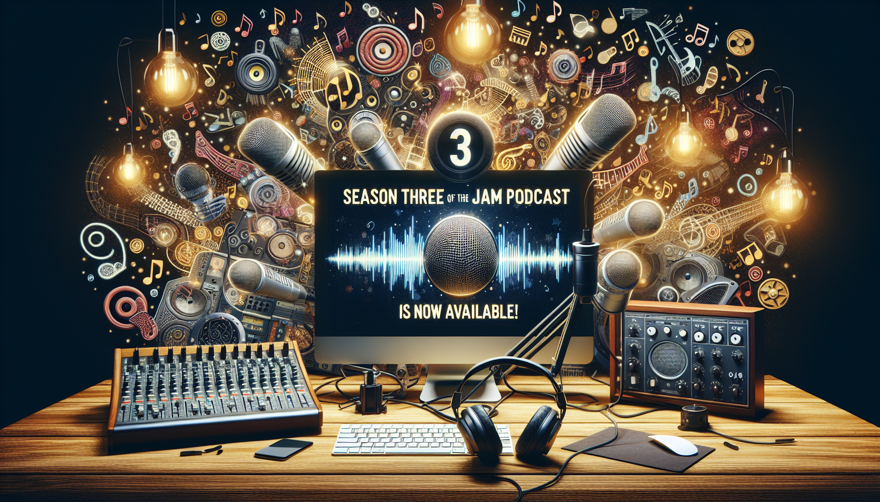 "Season Three of The Jam Podcast is Now Available!"