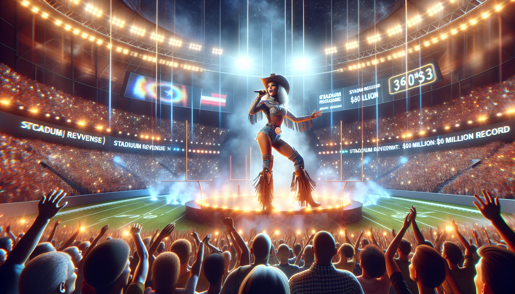 Beyoncé Breaks $60M Revenue Record at Tottenham Hotspur Stadium During Cowboy Carter Tour