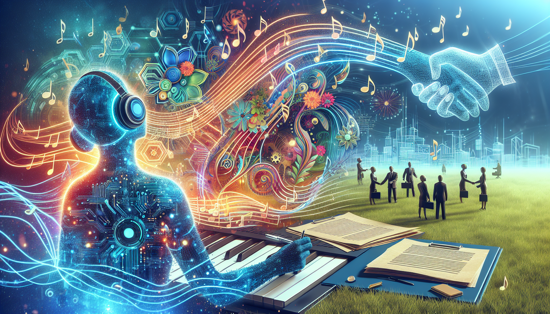 Hallwood Secures Landmark Agreement with AI Music Creator imoliver